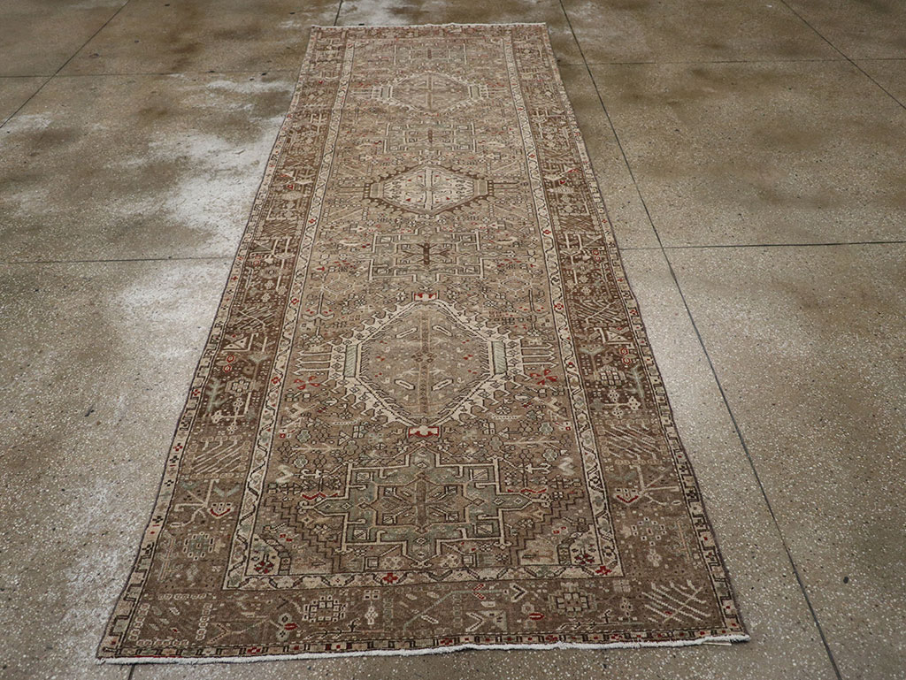 Vintage Persian Karajeh Runner, No.20450 - Staging