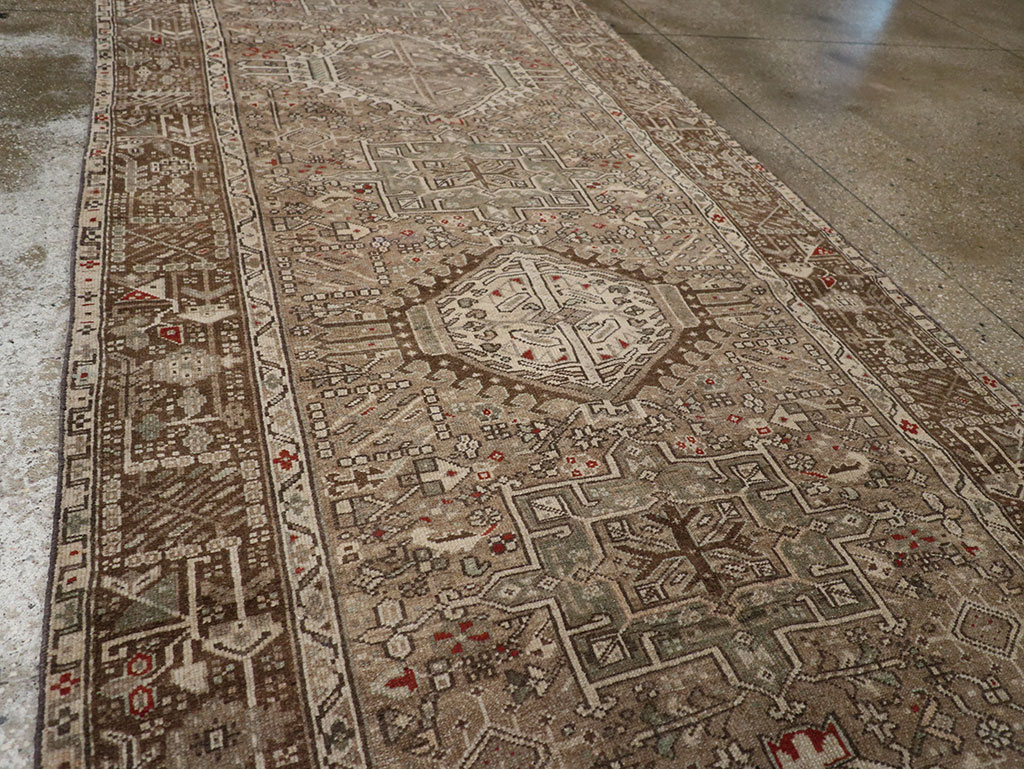 Vintage Persian Karajeh Runner, No.20450 - Staging