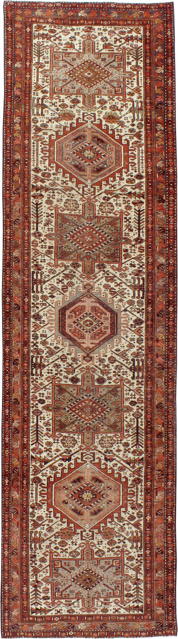 Vintage Persian Karajeh Runner, No.20451 - Staging