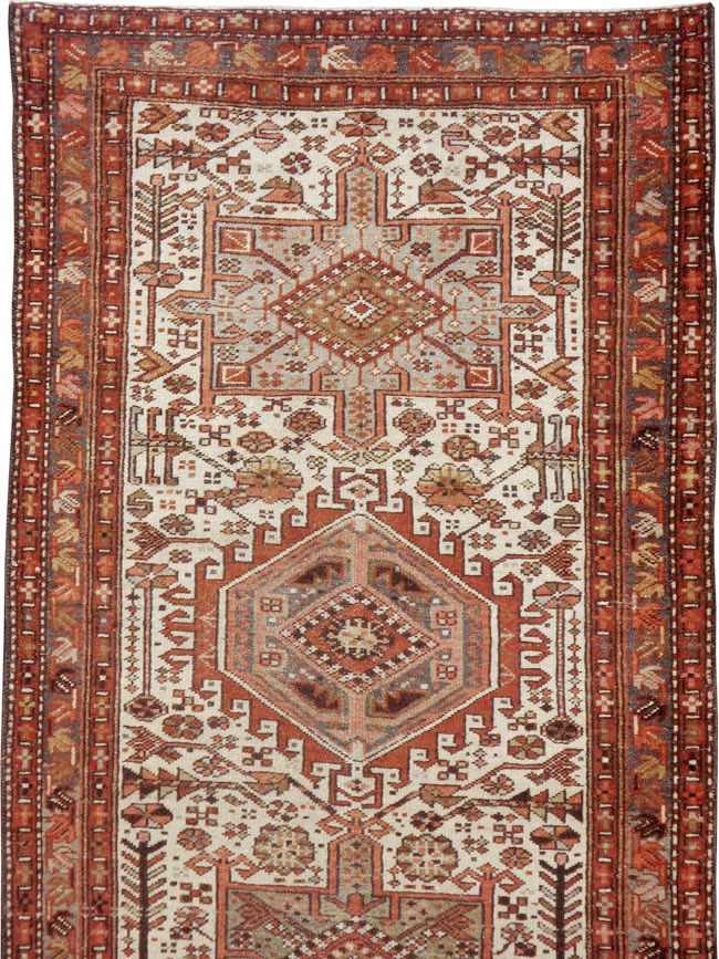 Vintage Persian Karajeh Runner, No.20451 - Staging