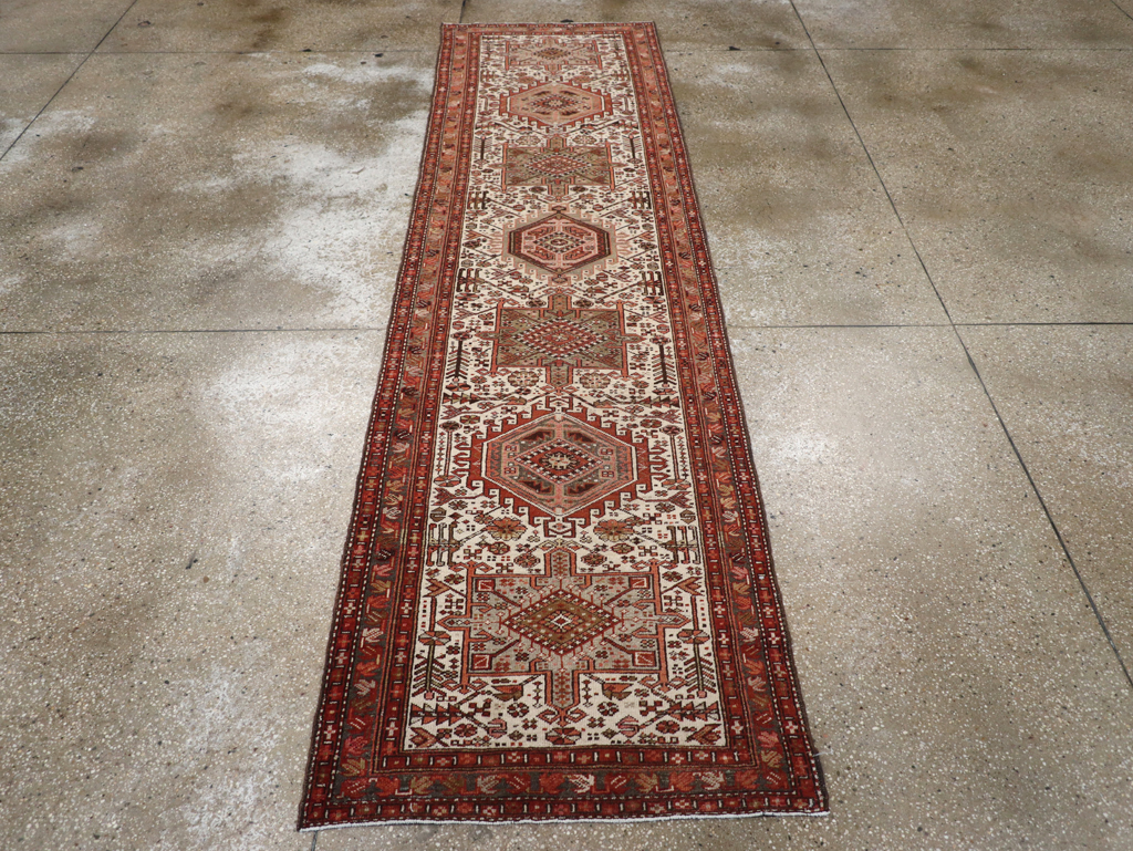 Vintage Persian Karajeh Runner, No.20451 - Staging
