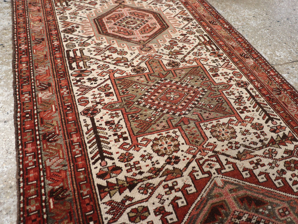 Vintage Persian Karajeh Runner, No.20451 - Staging