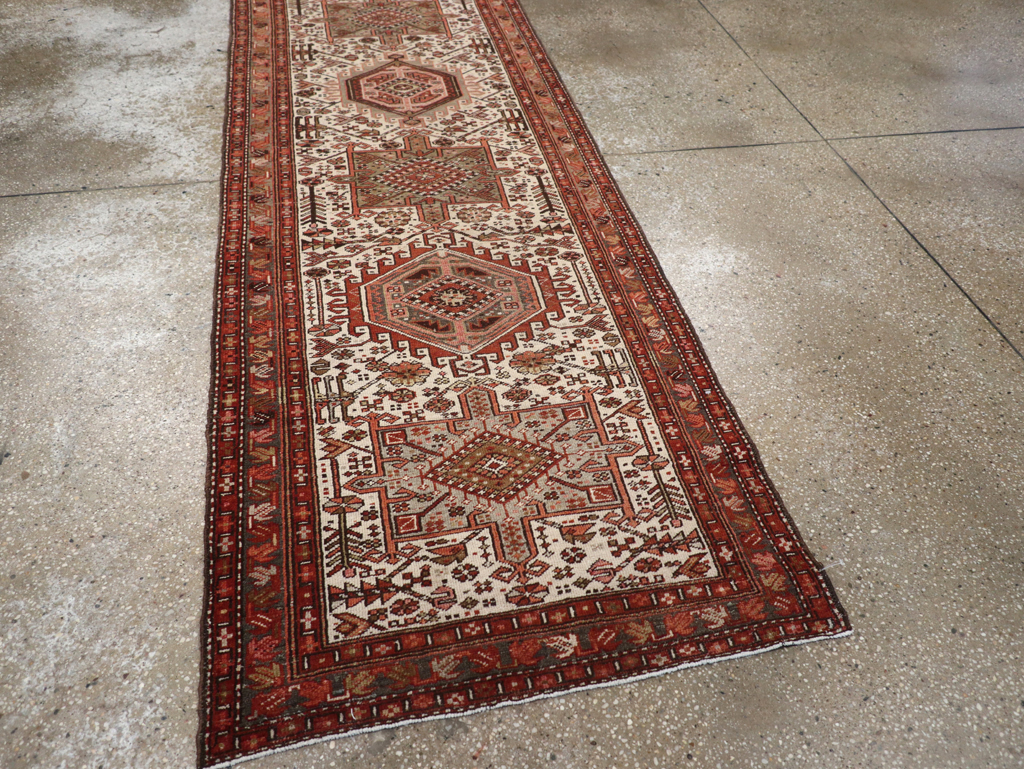 Vintage Persian Karajeh Runner, No.20451 - Staging