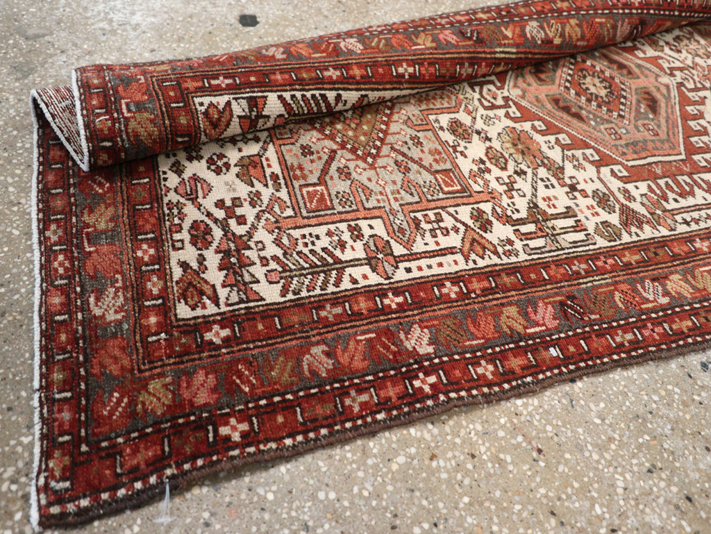 Vintage Persian Karajeh Runner, No.20451 - Staging