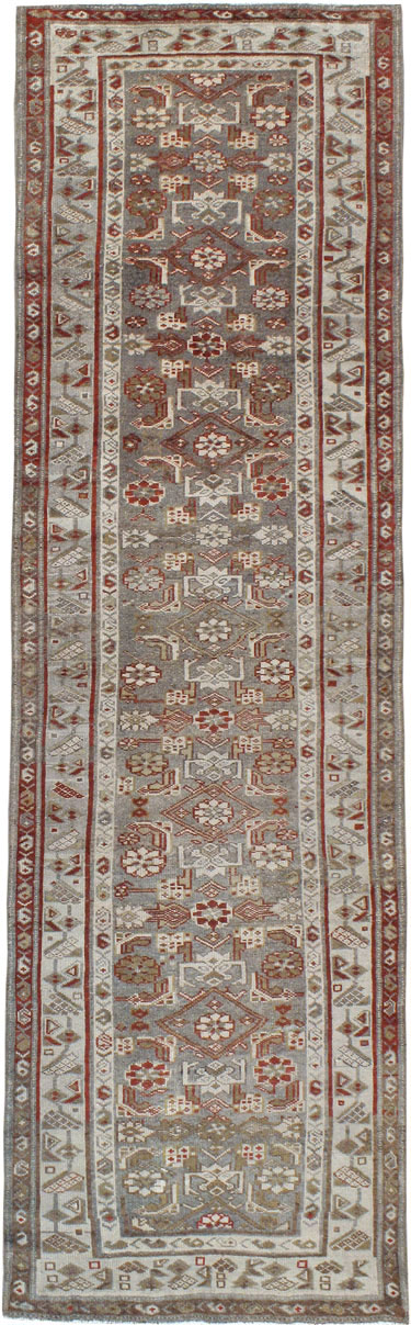 Vintage Persian Malayer Runner, No.20455 - Staging