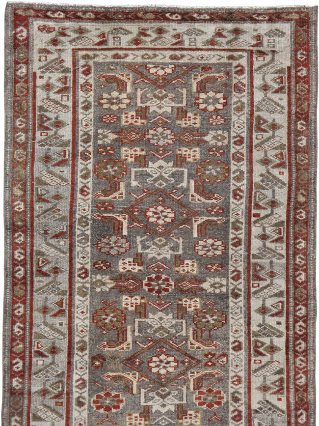 Vintage Persian Malayer Runner, No.20455 - Staging