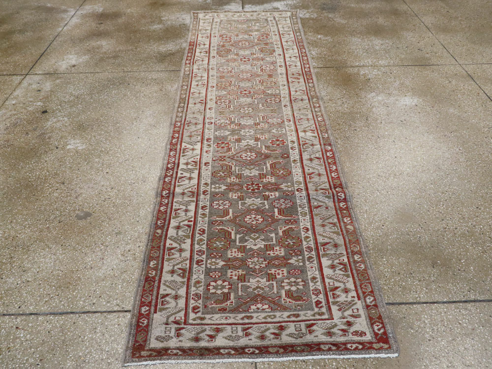 Vintage Persian Malayer Runner, No.20455 - Staging