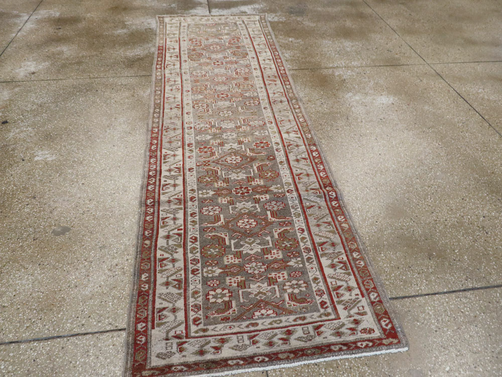 Vintage Persian Malayer Runner, No.20455 - Staging