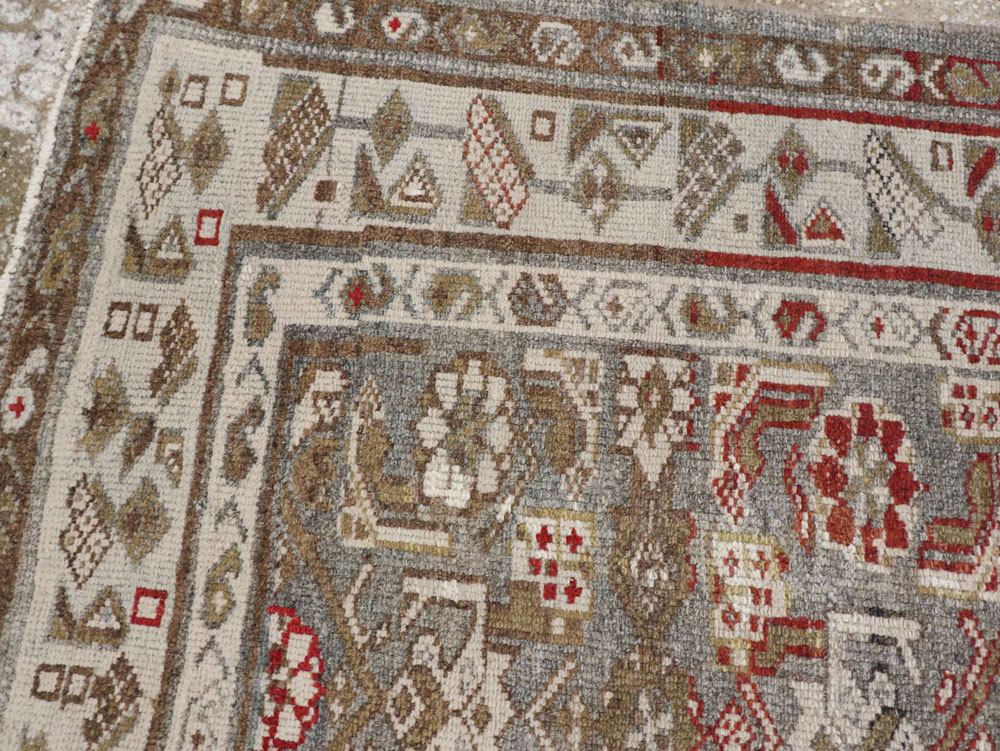 Vintage Persian Malayer Runner, No.20455 - Staging