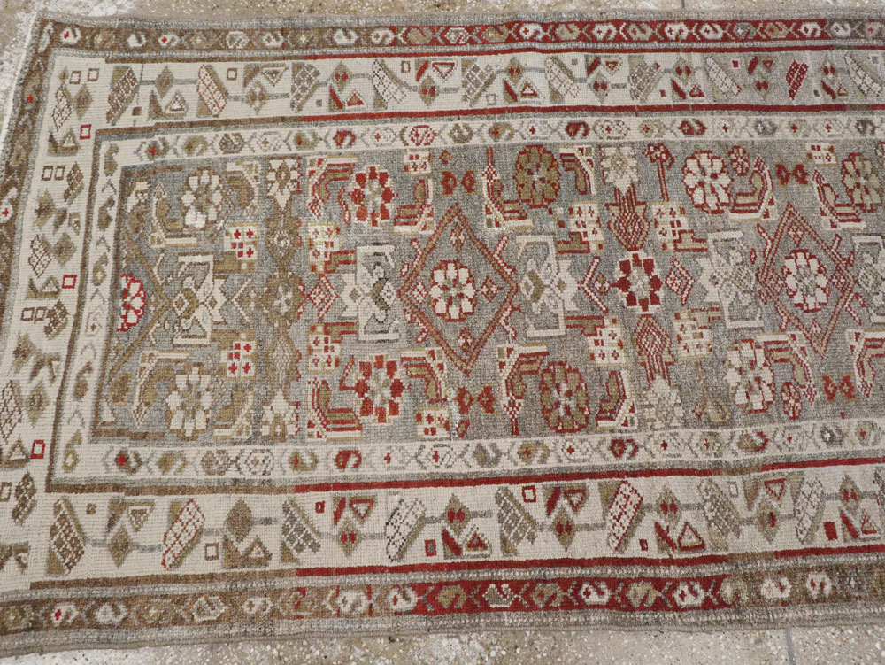 Vintage Persian Malayer Runner, No.20455 - Staging