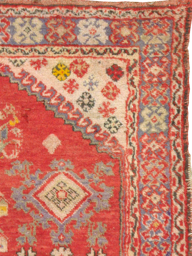 Antique Turish Oushak Carpet, No.20458 - Staging