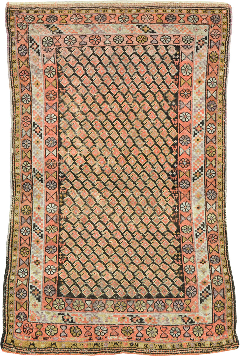Antique Persian Malayer Rug, No.20465 - Staging