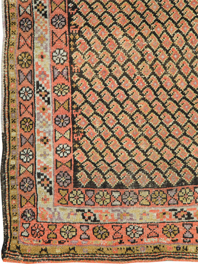 Antique Persian Malayer Rug, No.20465 - Staging