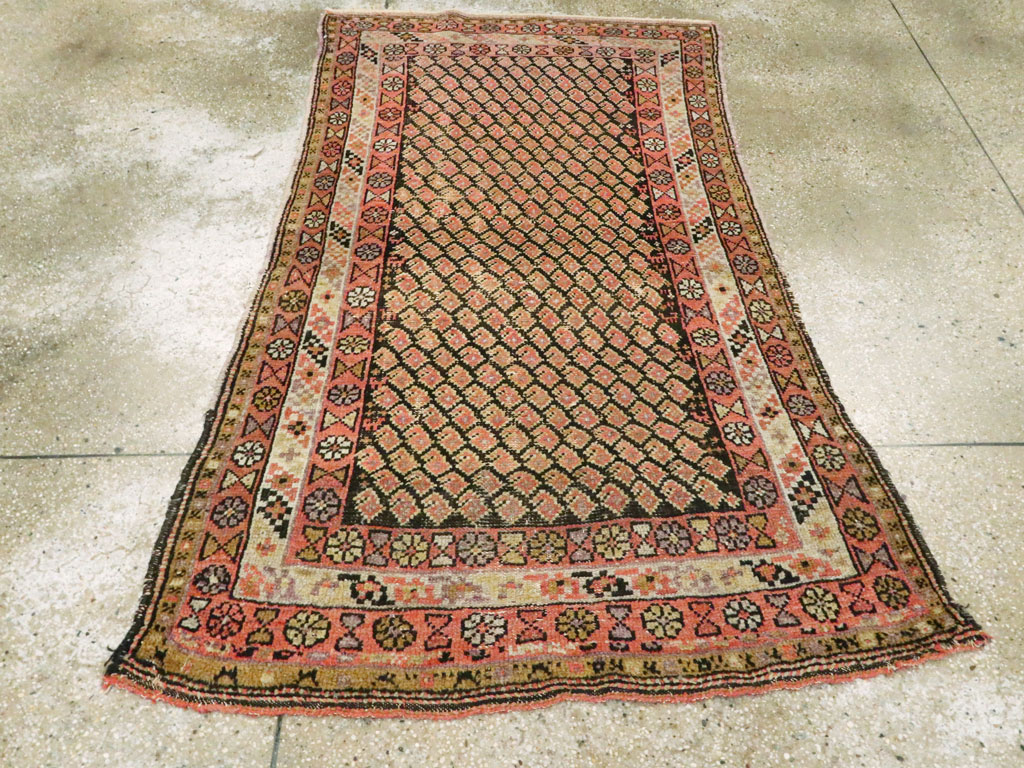 Antique Persian Malayer Rug, No.20465 - Staging