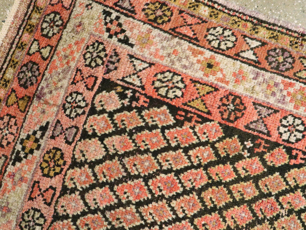 Antique Persian Malayer Rug, No.20465 - Staging