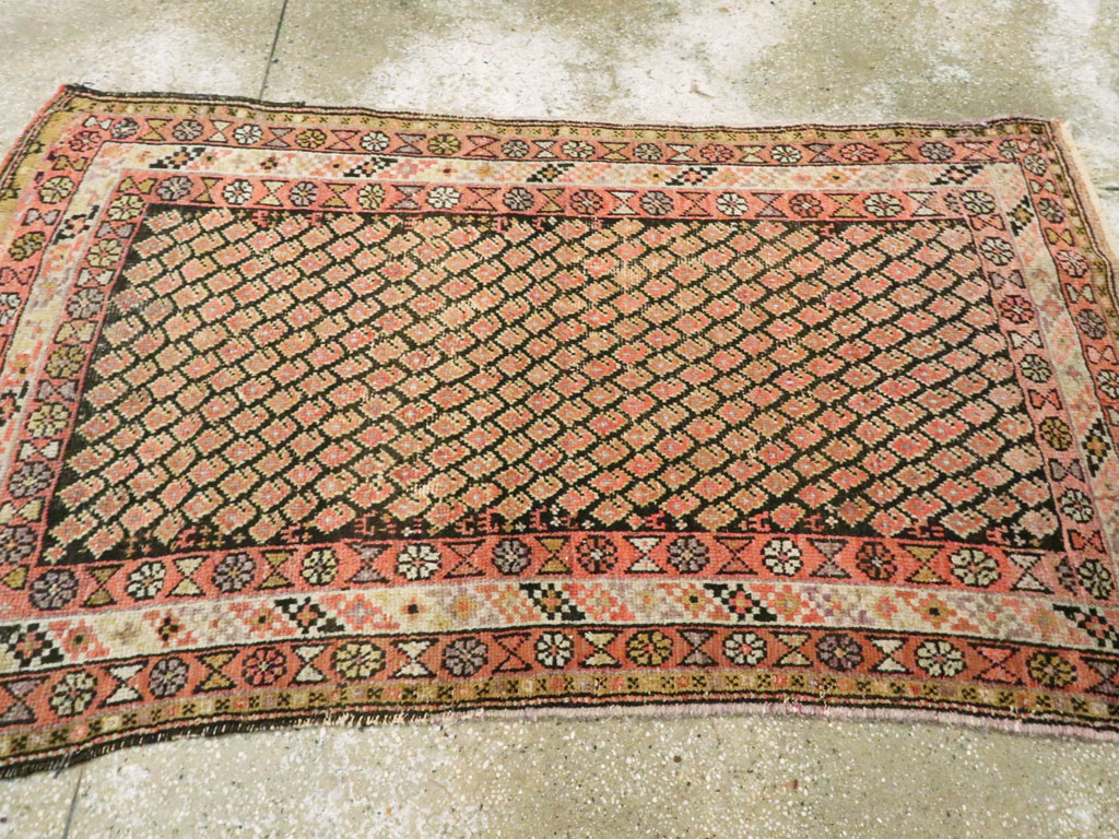 Antique Persian Malayer Rug, No.20465 - Staging