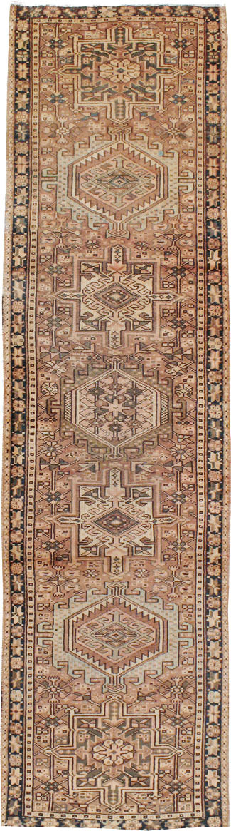 Vintage Persian Karajeh Runner, No.20468 - Staging