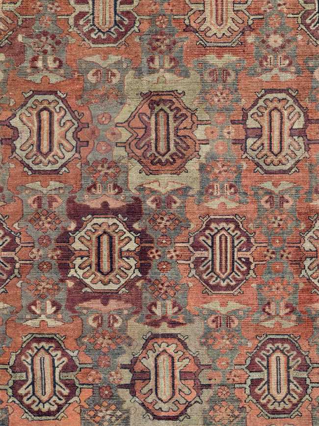 Antique Persian Malayer Carpet, No.20472 - Staging