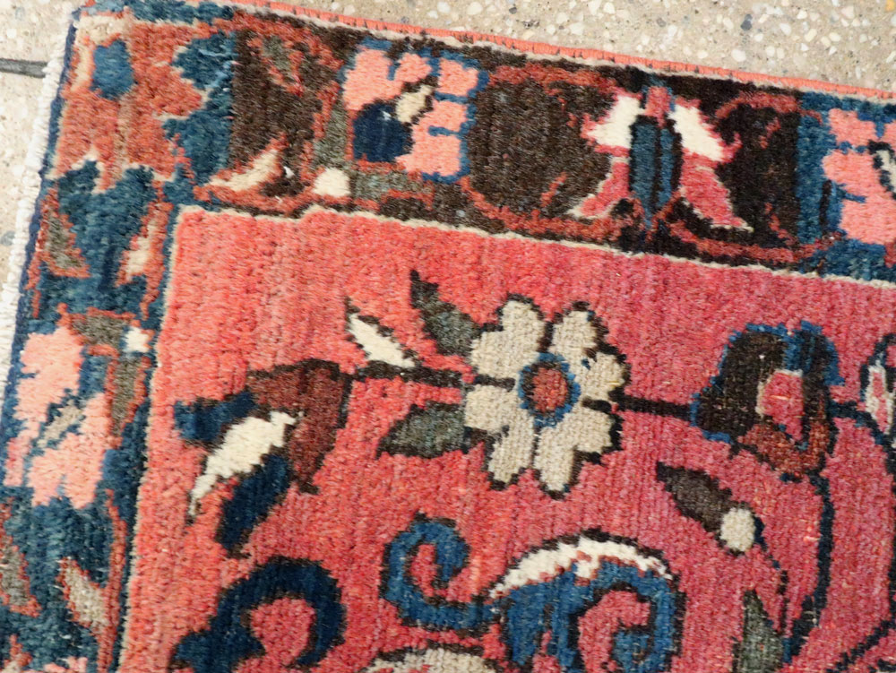 Antique Persian Hamadan Rug, No.20485 - Staging