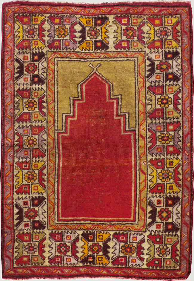 Antique Turkish Anatolian Rug, No.20487 - Staging