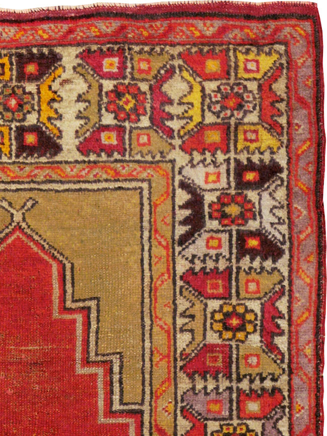 Antique Turkish Anatolian Rug, No.20487 - Staging