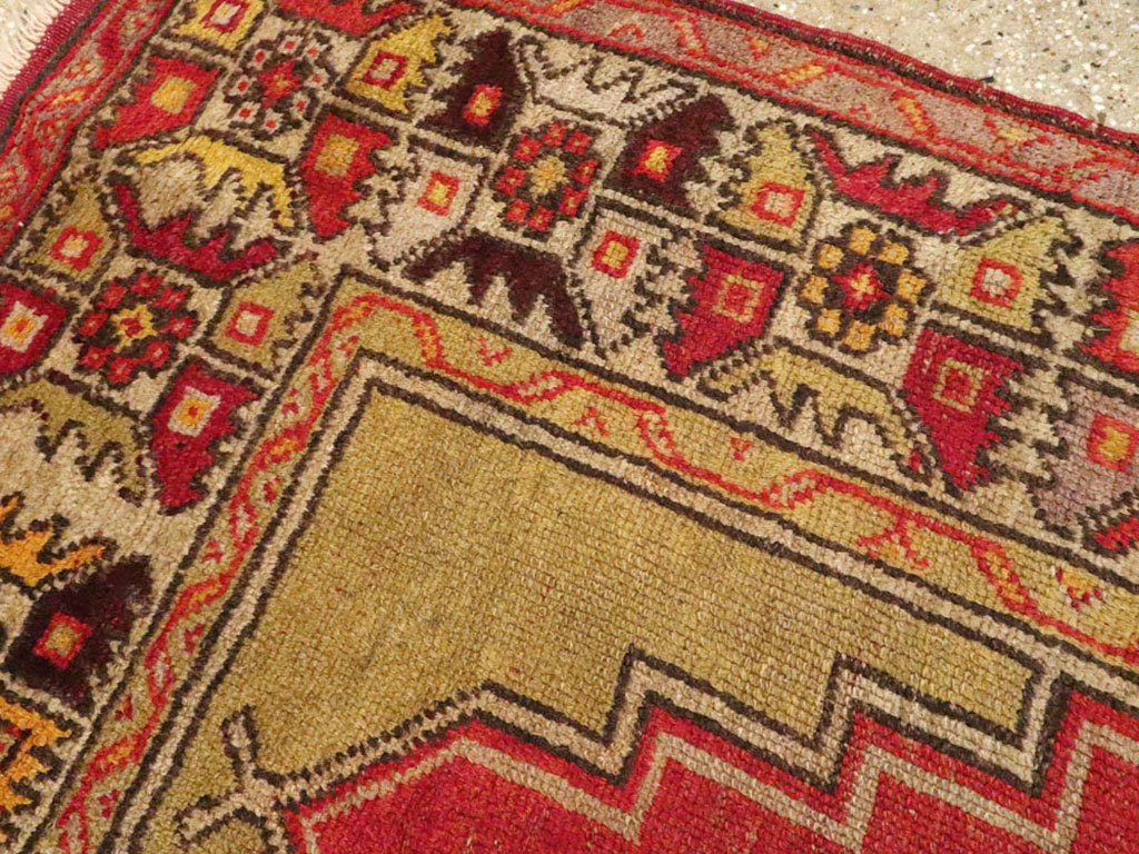 Antique Turkish Anatolian Rug, No.20487 - Staging