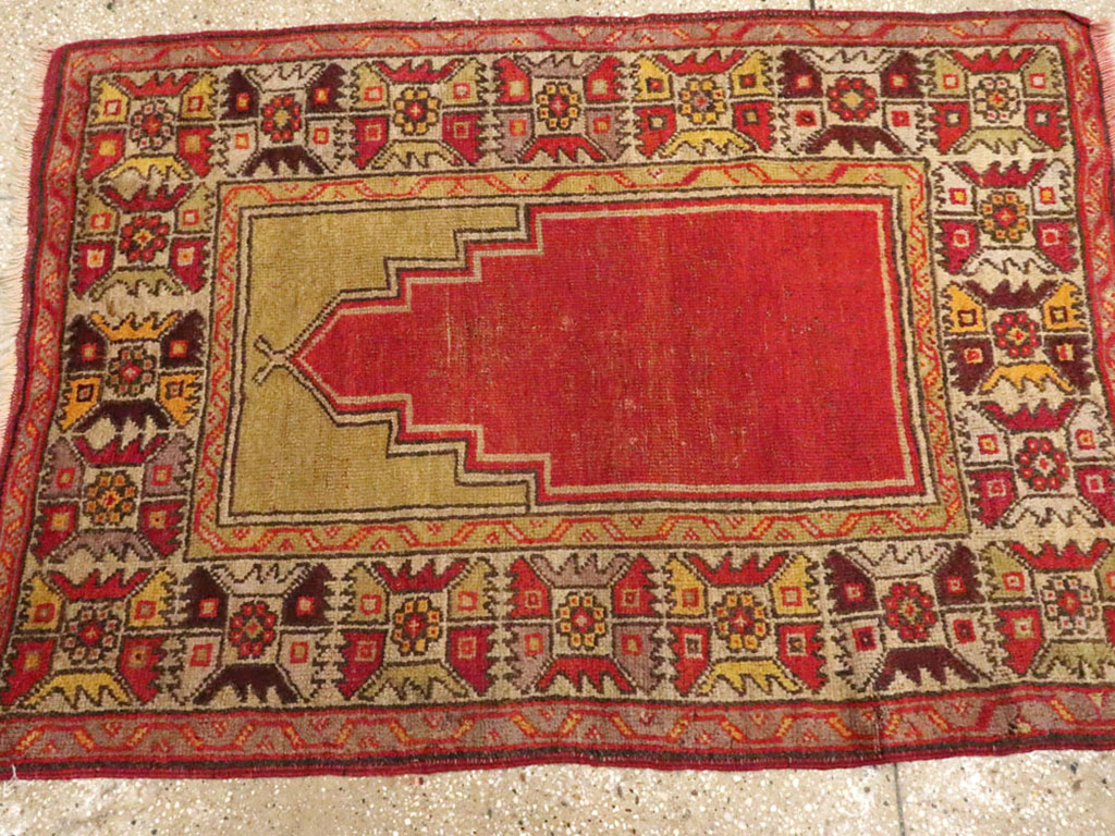 Antique Turkish Anatolian Rug, No.20487 - Staging