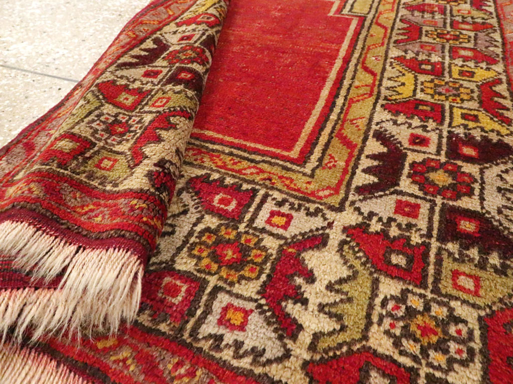 Antique Turkish Anatolian Rug, No.20487 - Staging