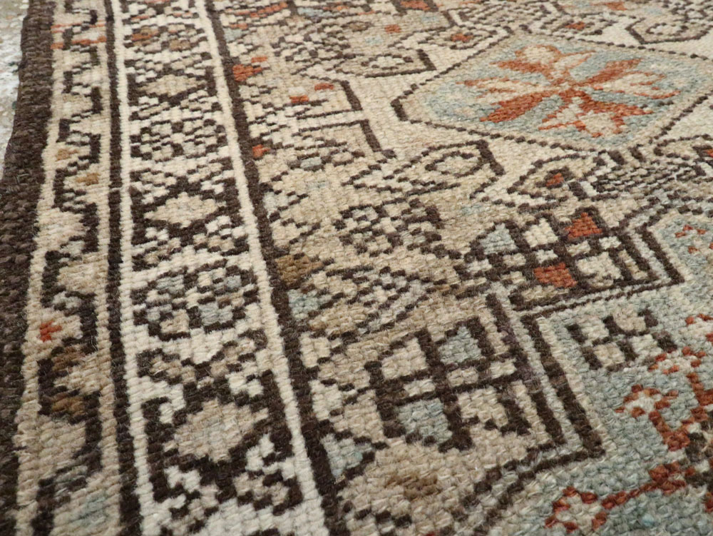 Vintage Persian Karajeh Rug, No.20501 - Staging