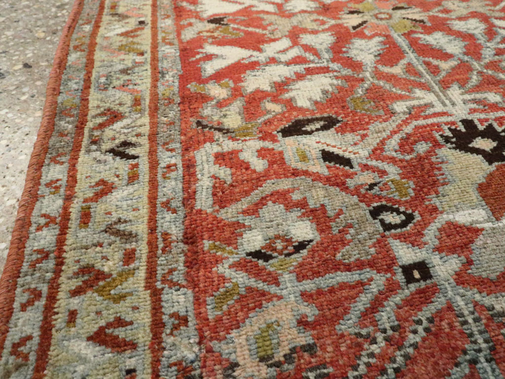 Vintage Persian Malayer Rug, No.20502 - Staging