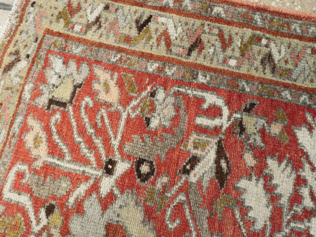 Vintage Persian Malayer Rug, No.20502 - Staging