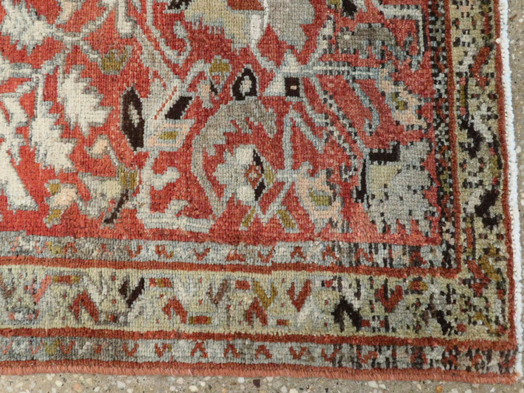 Vintage Persian Malayer Rug, No.20502 - Staging