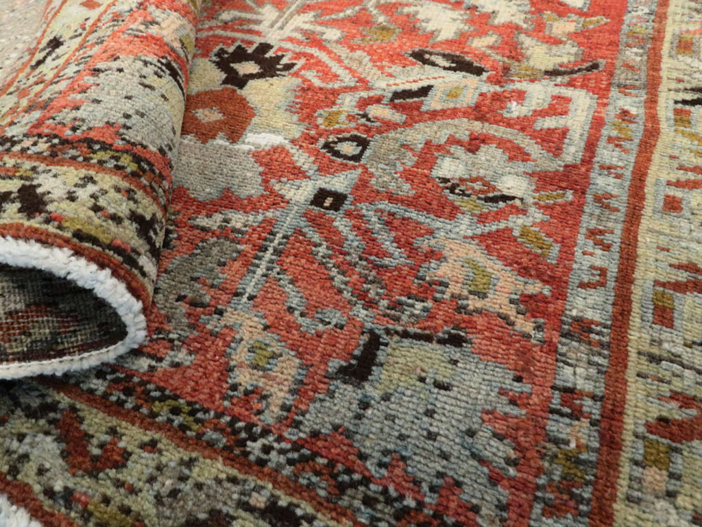 Vintage Persian Malayer Rug, No.20502 - Staging