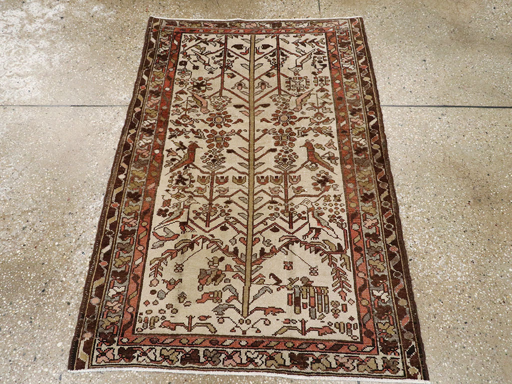 Vintage Persian Malayer Rug, No.20503 - Staging