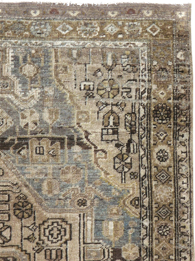 Vintage Persian Malayer Rug, No.20504 - Staging