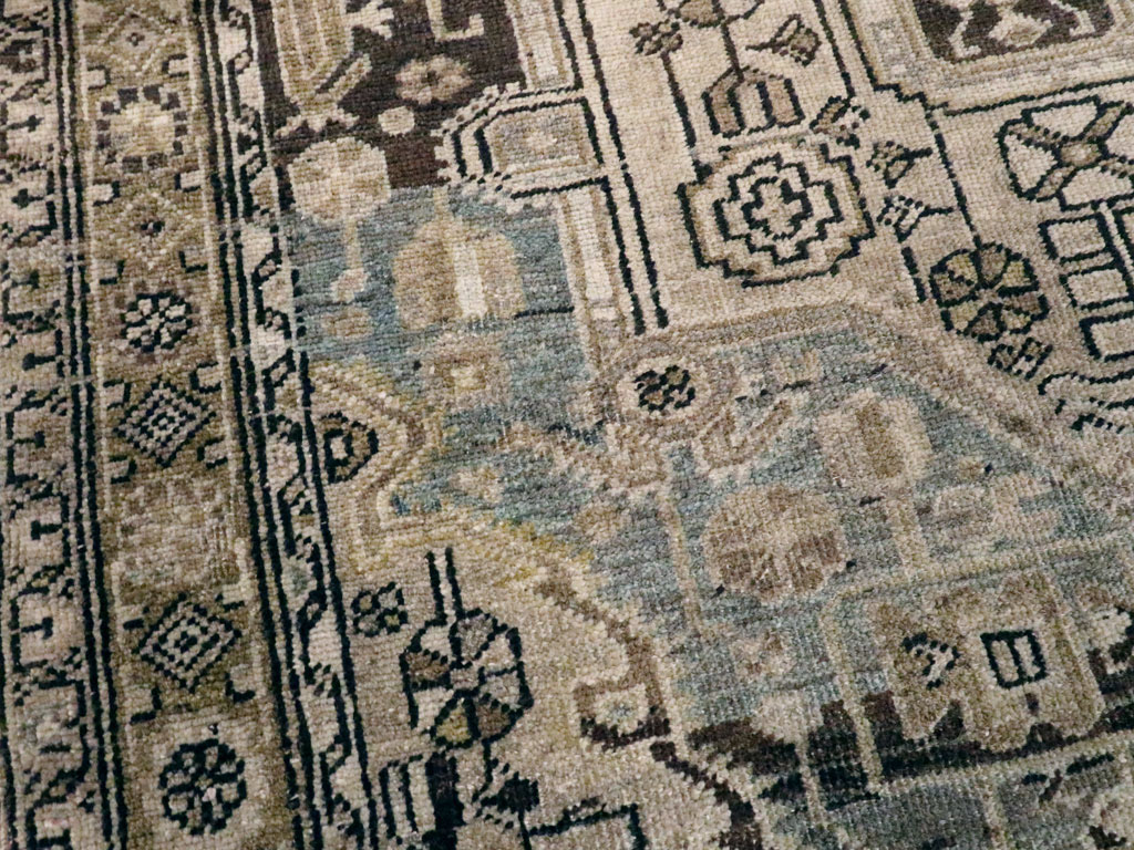 Vintage Persian Malayer Rug, No.20504 - Staging