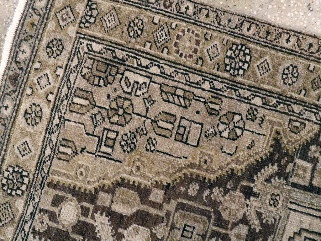 Vintage Persian Malayer Rug, No.20504 - Staging