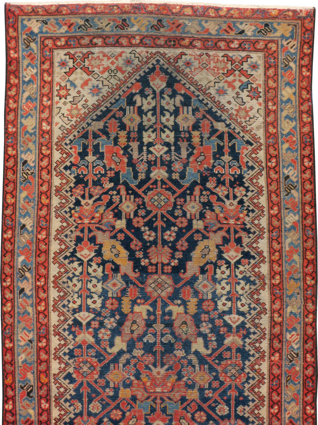 Antique Persian Malayer Runner, No.20519 - Staging