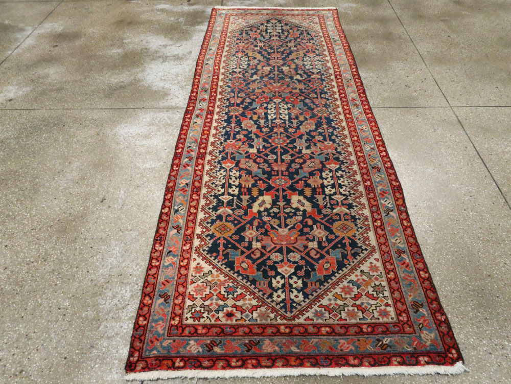 Antique Persian Malayer Runner, No.20519 - Staging