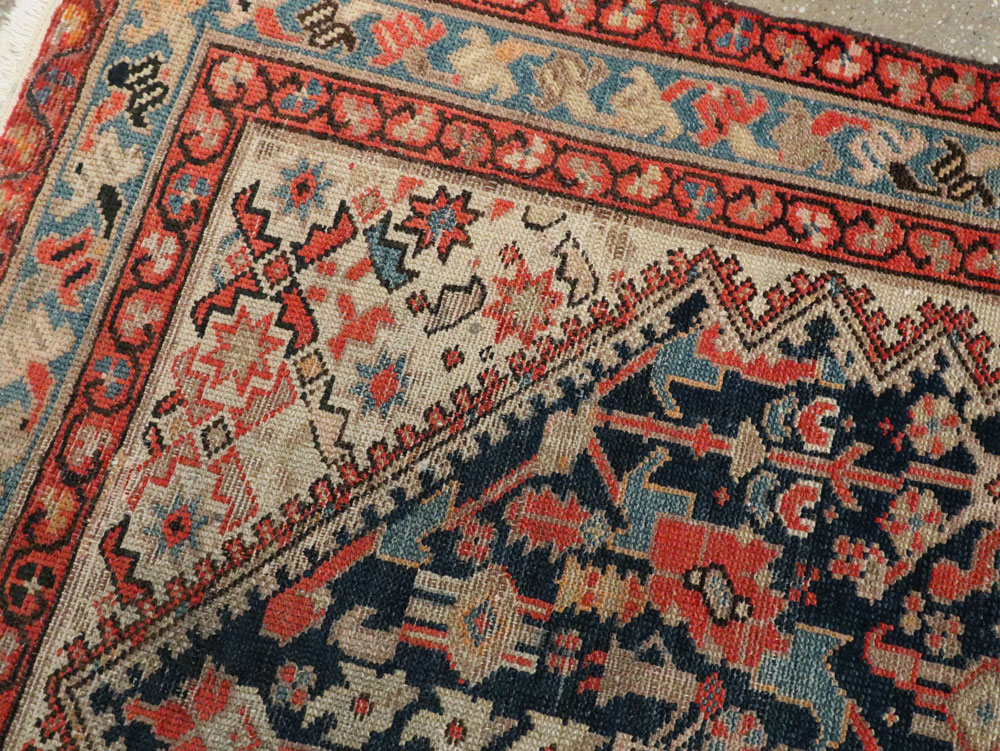 Antique Persian Malayer Runner, No.20519 - Staging