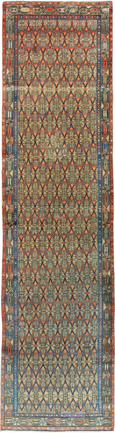 Antique Serab Runner, No.20522 - Staging