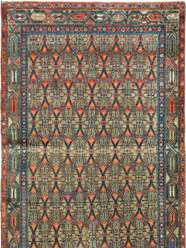 Antique Serab Runner, No.20522 - Staging