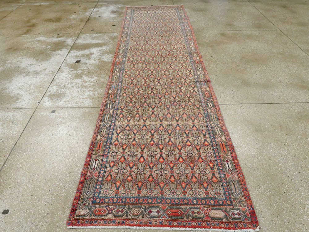 Antique Serab Runner, No.20522 - Staging