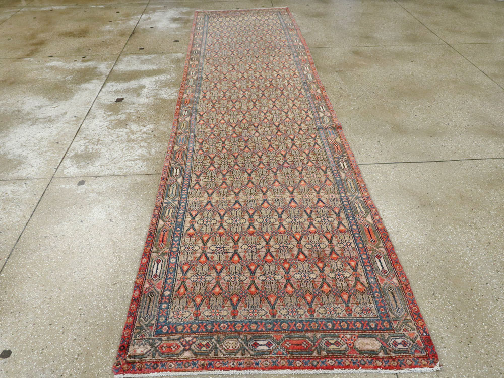 Antique Serab Runner, No.20522 - Staging