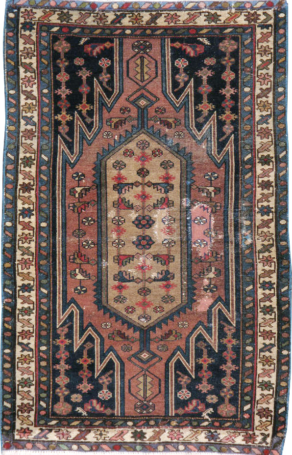 Antique Persian Malayer Rug, No.20538 - Staging