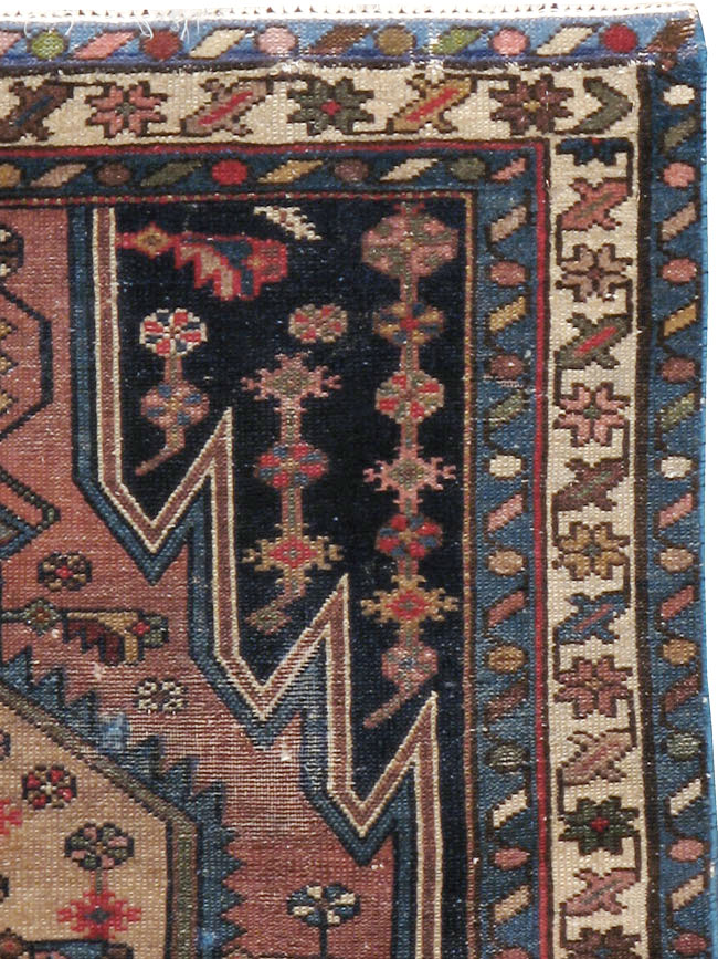 Antique Persian Malayer Rug, No.20538 - Staging
