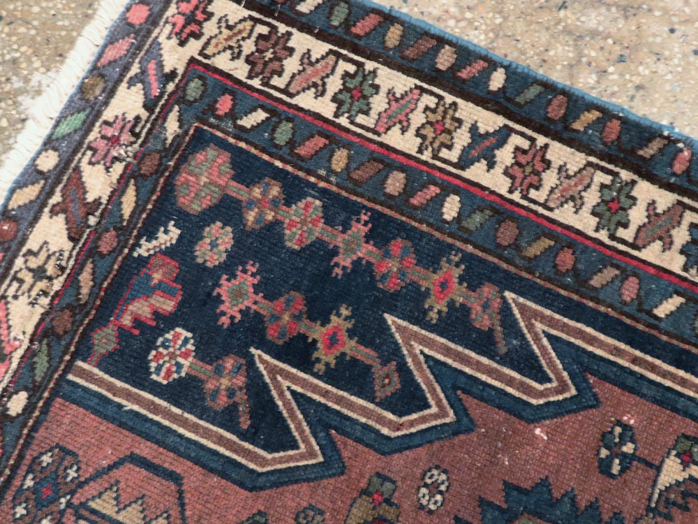 Antique Persian Malayer Rug, No.20538 - Staging