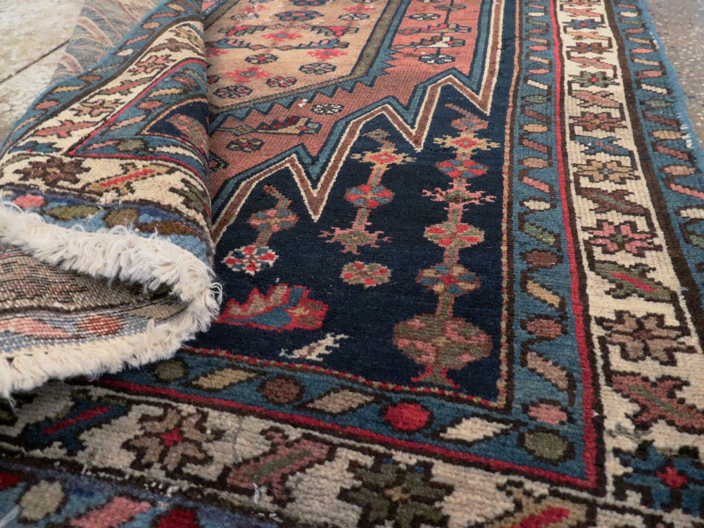 Antique Persian Malayer Rug, No.20538 - Staging