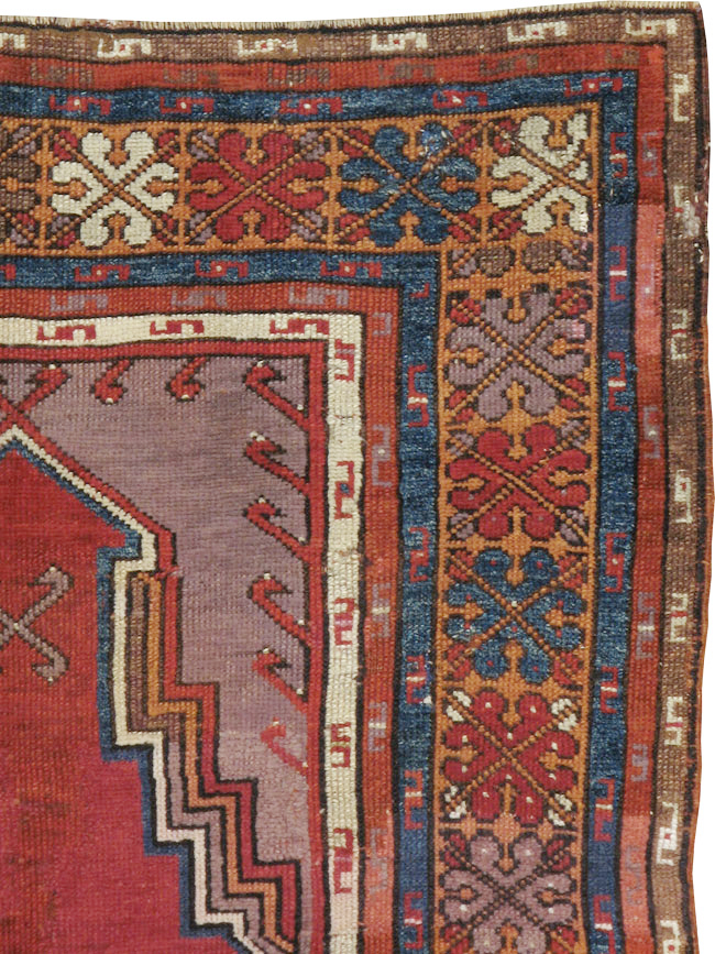 Antique Turkish Anatolian Rug, No.20546 - Staging