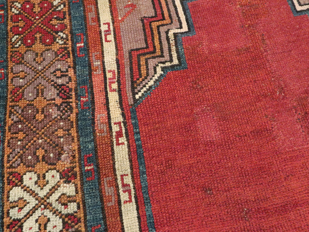 Antique Turkish Anatolian Rug, No.20546 - Staging